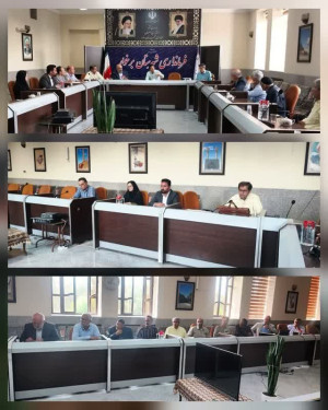 برگزاری جلسه بررسی مشکلات آب و پساب در شمال شهرستان برخوار