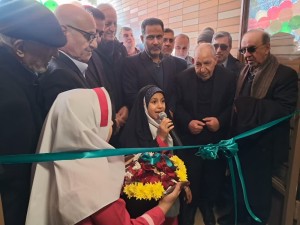 مجتمع آموزشی ۱۸ کلاسه "پوران دخت حمیدی" در گلپایگان افتتاح شد