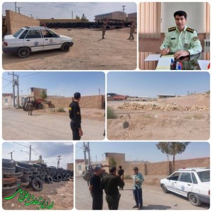 رفع تصرف فوری ۳۰۰۰ مترمربع از اراضی ملی در شهرستان نایین