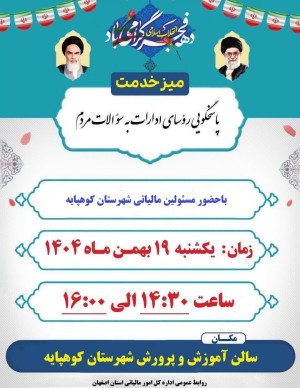 پاسخ روسای ادارات به سوالات مردم