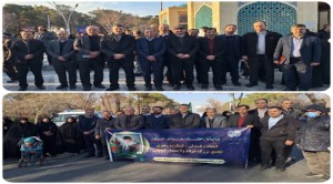 حضور مدیر مخابرات منطقه اصفهان در خروش مردمی اصفهانی ها علیه اغتشاشگران