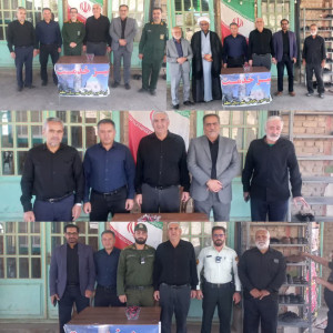برگزاری میز خدمت در مصلی نماز جمعه شهرستان نطنز