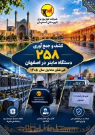 کشف و جمع‌آوری۲۵۸دستگاه ماینر در اصفهان تا پایان شهریور سال جاری