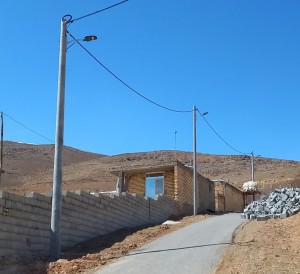 احداث شبکه برق‌رسانی به طول تقریبی ۳ کیلومتر