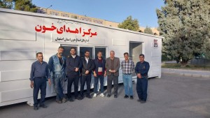 استقرار کانکس ثابت اهدای خون