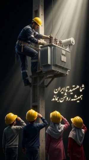 ما هستیم تا ایران روشن بماند