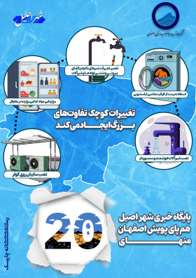 اصیل اینفو_پایگاه خبری شهر اصیل هم پای پویش اصفهان منهای ۲۰