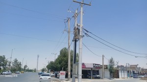 نصب دودستگاه ترانسفورماتور وبهینه‌سازی شبکه در بلوار شهید چمران