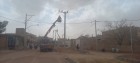 جابجایی شبکه ۲۰ کیلوولت در حبیب‌آباد