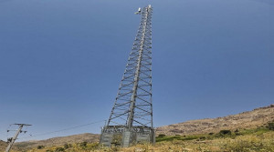 نصب سایت جدید همراه اول در روستای زمستانه