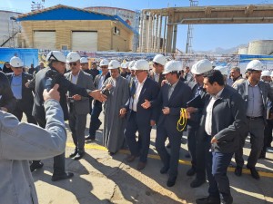 افتتاح فاز نخست پروژه FRW پالایشگاه نفت سپاهان