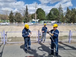 برقراری سریع جریان برق در فولادشهر