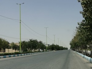 اصلاح و بهینه‌سازی شبکه روشنایی بلوار رسالت در برخوار