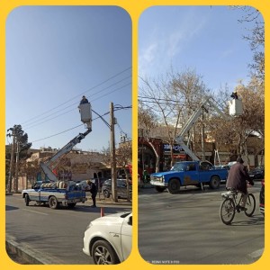 نصب ۱۴۰۰ دستگاه چراغ LED