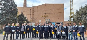 بازدید از دستاوردهای بهداشت حرفه ای و ایمنی در مدیریت های فولاد سازی و نت مكانیك