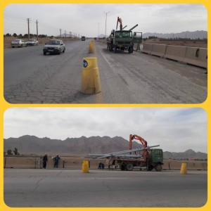 پروژه روشنایی ورودی روستای روران