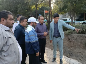 بازدید مدیر کل مدیریت بحران استانداری اصفهان از روند بازسازی کلکتور فاضلاب شمال اصفهان
