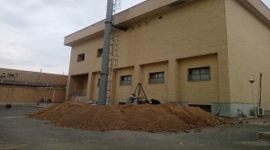 پروژه تعویض دکل BTS در مرکز مطهری نجف‌آباد اجرا شد