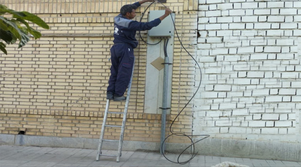 اجرای پروژه های توسعه فیبرنوری در سایت اداری تیران