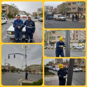 اصلاح روشنایی معابر اصفهان