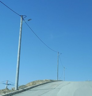 توسعه شبکه برق و بهبود روشنایی معابر در چادگان