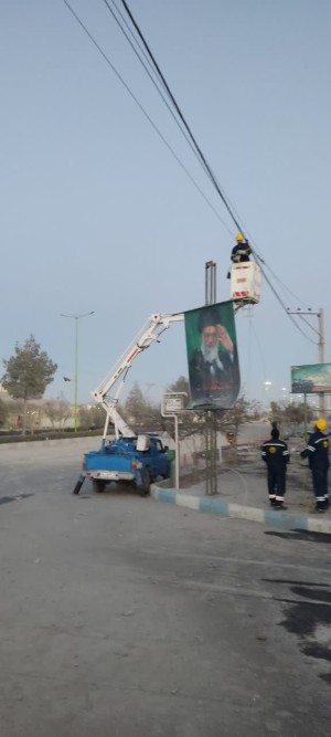 بازگشت سریع جریان برق در شهر تیران