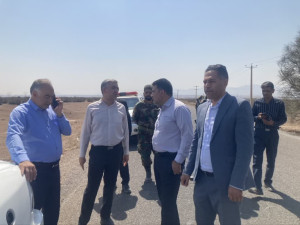 بازدید میدانی مدیر جهاد کشاورزی و نماینده مجلس از عرصه‌های منابع طبیعی شهرستان لنجان
