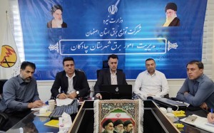 نشست تحلیل شاخص‌ بهره‌برداری و ایمنی برق غرب استان در چادگان