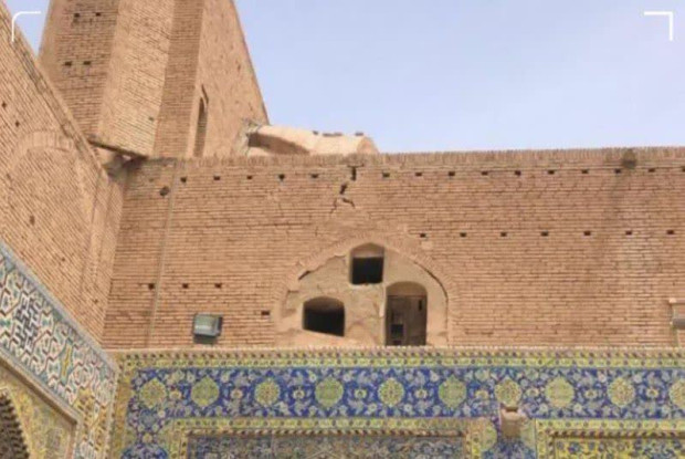 زخم فرونشست زمین بر تن خسته آثار تاریخی اصفهان