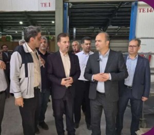 بازدید دیوان محاسبات اصفهان از سه شهرک صنعتی کاشان با محوریت حمایت از تولید