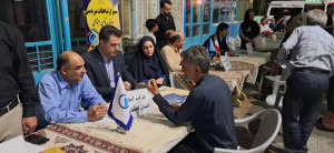 استقبال مردمی از حضور آبفای استان اصفهان در موکب خدمت اربعین