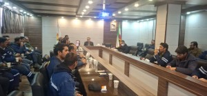 برگزاری جلسه ایمنی و آموزش
