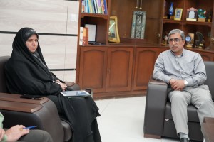 دیدار با مدیرکل نوسازی مدارس استان اصفهان
