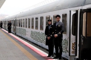اولین سفر قطار گردشگری به قمصر کاشان