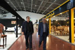 بازدید مدیرعامل نمایشگاه شهر آفتاب از نمایشگاه مبلمان مدرن اصفهان ۱۴۰۴