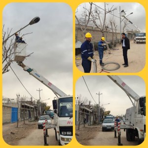 تلاش شبانه‌روزی کارکنان توزیع برق شهرستان اصفهان