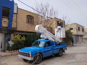 اصلاح شبکه کابل خودنگهدار در منطقه صنعتی دولت‌آباد