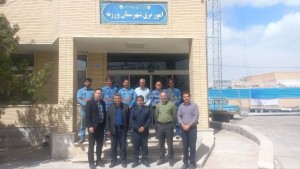 بازدید میدانی از امور برق ورزنه
