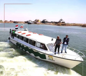 نخستین سفر دریایی خرمشهر به بصره کلید خورد