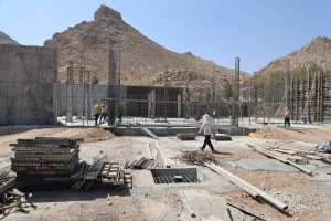 پیشرفت ۳۰ درصدی احداث مخزن ۲۰ هزار مترمکعبی شهر بهارستان