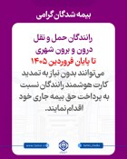 رانندگان برای بیمه‌پردازی نیاز به تمدید کارت هوشمند ندارند