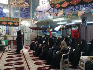 بانوان بسیجی خیابان وحید اصفهان میزبان پویش “اصفهان منهای ۲۰”