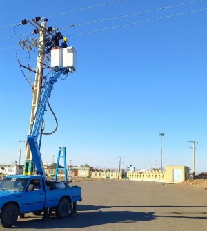 وصل شدن برق روستاهای بالادست قمصر