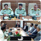 بازدید رئیس کلانتری منطقه ۱۷ اصفهان از مجتمع فرهنگی مطبوعاتی اصفهان