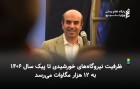 ظرفیت نیروگاه‌های خورشیدی تا پیک سال ۱۴۰۶ به ۱۲ هزار مگاوات می‌رسد