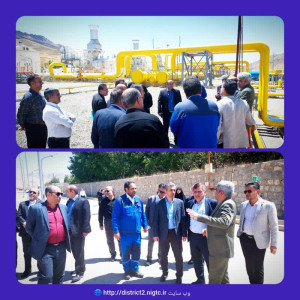 بازدید میدانی از مجتمع ایستگاه‌ تقویت فشار گاز دوراهان توسط روسای مدیریت منابع انسانی شرکت انتقال گاز ایران