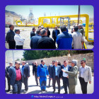 بازدید میدانی از مجتمع ایستگاه‌ تقویت فشار گاز دوراهان توسط روسای مدیریت منابع انسانی شرکت انتقال گاز ایران